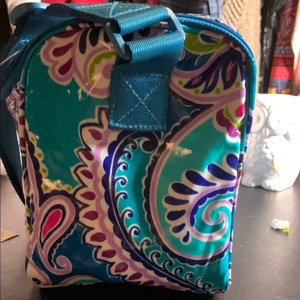 Vera Bradley Vinyl Insulated Lunch Bag/Box